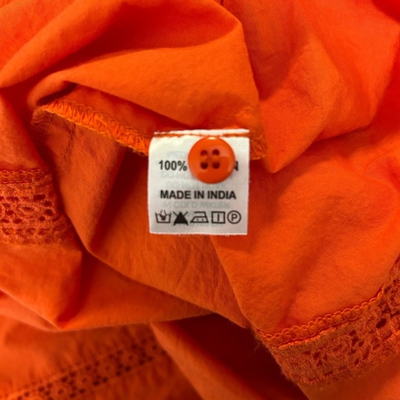 Melissa Odabash Emily Crochet Trim Lace Eyelet Cotton Button Up Shirt Dress - Picture 11 of 13